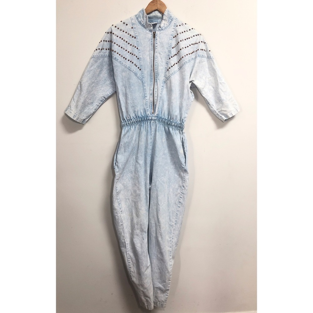 Vintage Gio Inc jumpsuit with Stud Detail